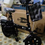 BICICLETA ELÉCTRICA PLEGABLE GO-MAX F9 NUEVA CON MENSAJERIA INCLUIDA - Img 55484904