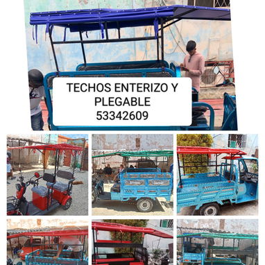 Techos, juegos de bancos y parabrisas para su triciclo. - Img 123346810