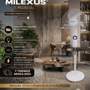 Ventilador recargable Milexus - Img 56414828