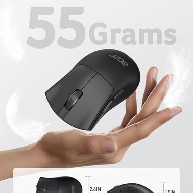 🖱️ MOUSE INALÁMBRICO ACER 1200 DPI USB 2.4GHZ, 5 BOTONES, WINDOWS/MAC/ANDROID – ENVÍO DISPONIBLE + GARANTÍA - Img 102035219