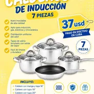 JUEGO DE CALDEROS ALL NOVU – 7 PIEZAS - Img 57370373