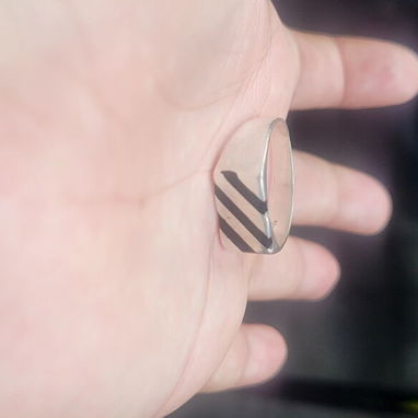 Anillo de plata de hombre - 4/4