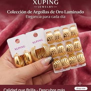 Argollas de oro laminado XP - Img 55866753