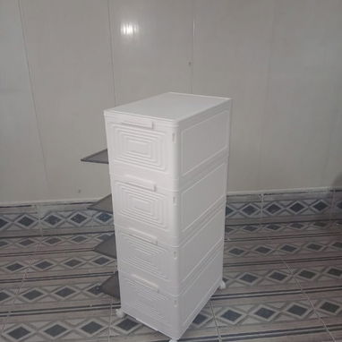 *ORGANIZADOR MODULAR DE 4 COMPARTIMENTOS CON RUEDAS* 🧺 💰 *Precio: 50 USD*❗ 🛡️ *Garantía: 3 días* 🔹 Material: Plástic - Img 118193952