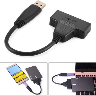 0 km sellado !! Vendo  adaptador USB 3.0 a SATA III SSD HDD 2.5" Cable adaptador de disco duro, soporta UASP   53274327 - 5/5