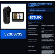 TIMBRE INTELIGENTE CON PANTALLA . - Img 57510879