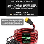 Cable para panel solar (MC4-XT60) marca Vansdon - Img 56040957