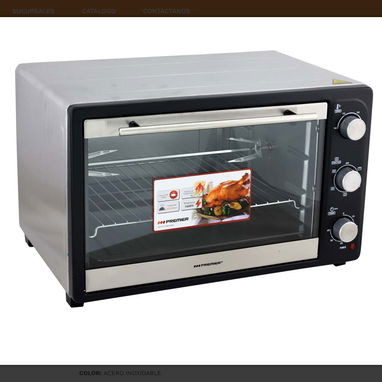 Horno Eléctrico 45 Litros con Asador y bandeja marca PREMIER potencia 1600 W precio 200 USD Transporte Incluido - Img 126172613
