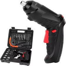 Destornillador Eléctrico Recargable — Set de 47 piezas - Img 126641489