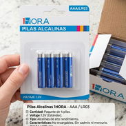 Pilas AA y AAA Alkaline - 1200 mn ( set de 4 unidades ) - Img 57619740