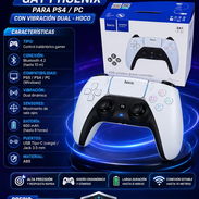 Control Inalámbrico GA1 Phoenix para PS4 / PC con Vibración Dual - HOCO. Factura a su nombre y garantía. Nuevos en caja - Img 57166205