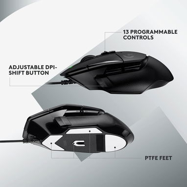 Logitech G502 X | Mouse gamer premium, cableado. - Img 117039672