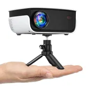 (X) Proyector para exteriores, mini proyector para cine en casa, compatible con 1080P $67.16 - Img 56518602