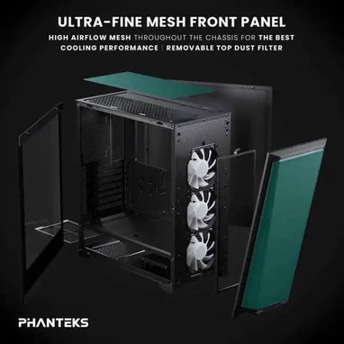Chasis Phanteks Eclipse G370A Black - 2/6