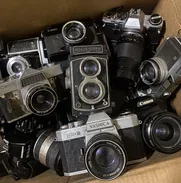 Vendo lote de cámaras antiguas para decoración o colección - Img 48578160