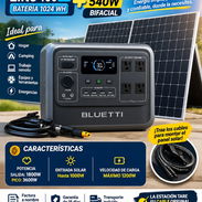 Estación de energía BLUETTI Elite 100 V2 + Panel Solar Bifacial de 540 W - Img 58002632
