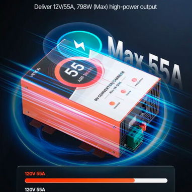 Cargador Vevor 55A Smart - 2/6