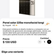 Panel solar monofacial 225W - Img 57629942
