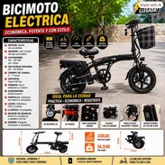 Bicimoto Eléctrica y Moto Vonda - Img 56888227