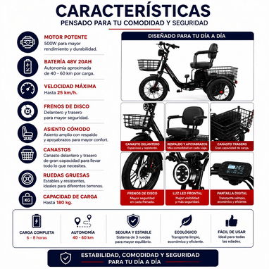 OFERTA TRICILO ELECTRICO!!! 850 - 2/2