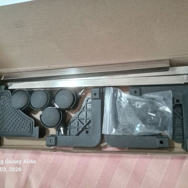 Base desarmable con ruedas para refrigerador, lavadora etc. Tamaño ajustable dentro de cierto rango - 3/3