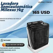 Lavadora Milexus de 7kg Semiautomática - Img 55812338