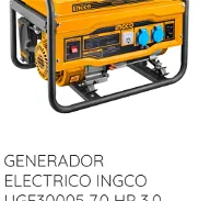 Se vende Planta generadora de Energía eléctrica INGCO 30005 de 3000 watts de potencia. Leer dentro!👌 - Img 45842930