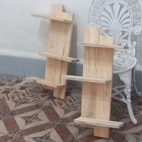 Repisa de pared 3 niveles ESTILO MODERNO MUEBLE - Img 118668479