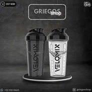 Shaker Bottle Velomix Negro y Negro Transparente - Img 55892393