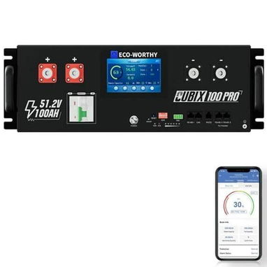 🔋 BATERÍA INTELIGENTE ECO-WORTHY – LiFePO4 - 2/4