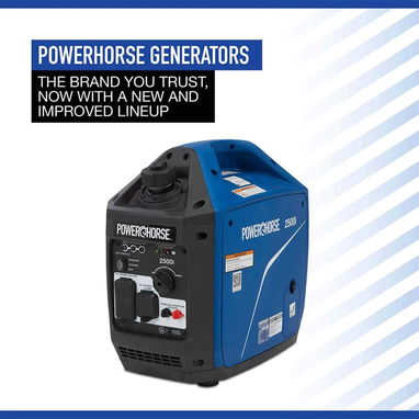 NEW Powerhorse 6075628 Inverter Generator, 2500 Surge Watts, 1800 Rated Watts - 2/7