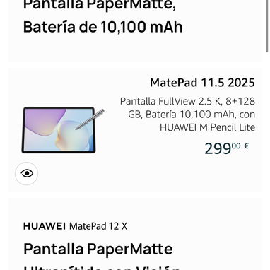 Tablet Huawei MatePad 11.5 8+128GB en oferta 😱 - 4/4