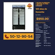 NEVERA EXHIBIDORA VERTICAL 197 PIES MILEXUS VPT# -0125 - Img 56243940