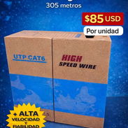 Caja de cable de red cat 6 85 usd mensajería gratis en la habana - Img 56836099
