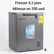 Interesados llamar al número 📞 53841753 Consigue ya tu freezer Milexus de 4.2 pies cúbicos, ideal para mantener tus al - Img 58394496