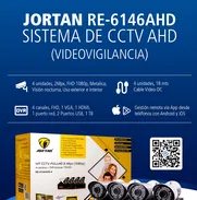 Sistema de Videovigilancia JORTAN RE-6146AHD. CCTV. Cámaras de seguridad. - Img 49765120