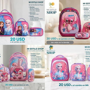 Set de mochilas - 2/5