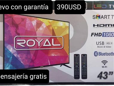 Smart TV: Televisor pantalla plana de 32 y 43 pulgadas - Img 65443881
