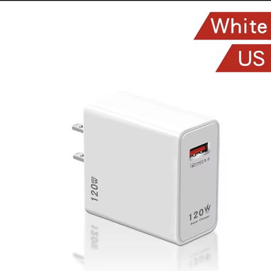 Cargador 120 watts para móviles de gama alta (Cable y Caja) - Img 109649872