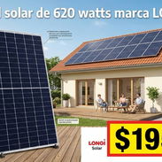 Panel solar de 620 Watts Marca LONGI - Img 55779610