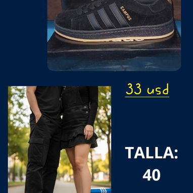 ADIDAS CAMPUS Y ADIDAS SAMBA 33 Y 30 USD O AL CAMBIO ACEPTAMOS TRANSFERENCIAS - Img 117906032
