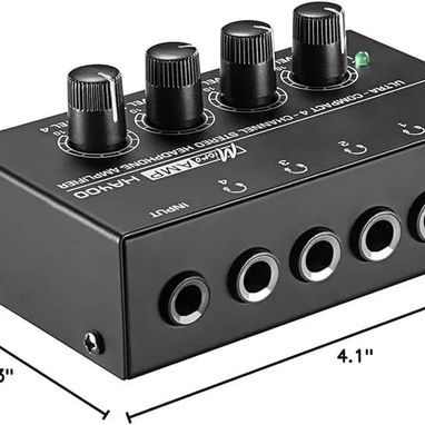 Amplificador de auriculares estéreo súper compacto de 4 canales - Img 109983204