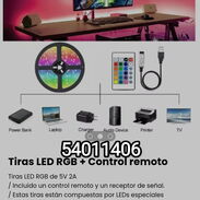 !!Tiras LED RGB + Control remoto Tiras LED RGB de 5V 2A!!! - Img 45445343