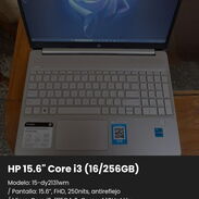 HP 15.6" Core i3 (16/256GB) laptop Grado-A - Img 45419302