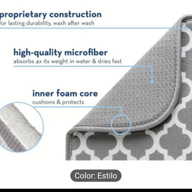 Escurridor de platos superabsorbente - Img 98396136