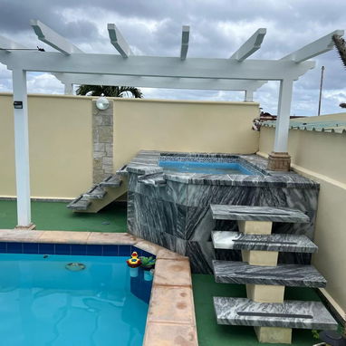 Vendo casa en guanabo con piscina y jacuzzi 3/4 3 baños garaje - Img 124553797