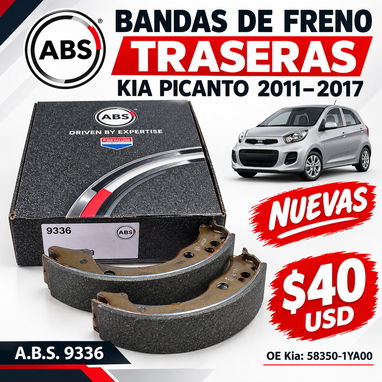 Bandas de freno de  Kia Picanto y Sprinter - 2/2