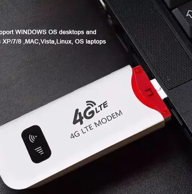 -*-*-*-*- _ LTE 4G - Módem USB Hotspot, router  300 Mbps _ con ranura para tarjeta SIM,  _ 59361697 - Img 92582730