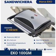 Sandwichera marca Eko 🔥 6 meses de garantía 🔥 - Img 52239318