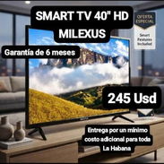 SMART TV 40" HD MILEXUS, Garantía de 6 meses, Entrega por un mínimo costo adicional para toda La Habana - Img 56823166